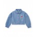 Girls woven shirt in lightweight denim 
