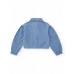 Girls woven shirt in lightweight denim 