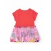 Girls knit dress with sequin heart 