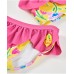 Girls knitted bikini with ruffles 