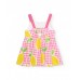 Girls knitted dress with flared skirt 