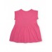 Girls knitted dress with watermelon appliqué 