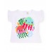 Girls knitted set with jellyfish print