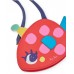 Girls plain weave bag with a fish design 