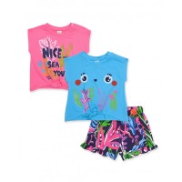 Girls three-piece knitted set Girls three-piece knitted set