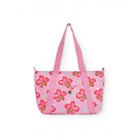 Girls woven bag with zip fastening 