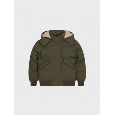 OLIVE GREEN BOYS PUFFER JACKET ATIVO OLIVE GREEN BOYS PUFFER JACKET ATIVO