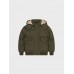 OLIVE GREEN BOYS PUFFER JACKET ATIVO OLIVE GREEN BOYS PUFFER JACKET ATIVO