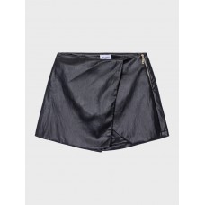 TEEN LEATHER NAVY SHORTS ATIVO