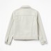 WHITE DENIM JACKET LOSAN FOR GIRLS
