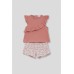 Baby girl coral outfit 