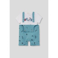 Baby boy dungaree outfit 