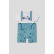 Baby boy dungaree outfit 
