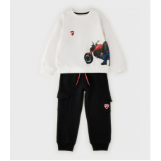 DUCATI WHITE SUIT FOR KIDS