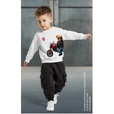 DUCATI WHITE SUIT FOR KIDS DUCATI WHITE SUIT FOR KIDS