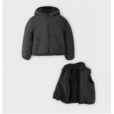 DOWN JACKET WITH GILET