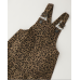 ANIMAL PRINT OVERALL IDO