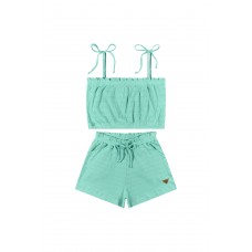 GLOSS SLEEVELESS GREEN SET GLOSS SLEEVELESS GREEN SET