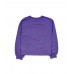 Lilac knit T-shirt for girl K-Pop 