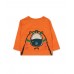 Trecking Time boy's orange knit t-shirt  