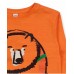 Trecking Time boy's orange knit t-shirt  