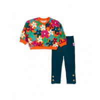 Orange green plush set for girl Trekking Time
