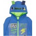 Robot Maker boy's blue trench coat 