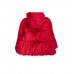 Red padded parka for girls Besties collection