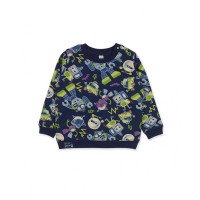 Blue fleece sweatshirt for boy Robot Maker collection 