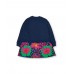 Wild Flower girl's blue plush dress