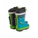 Boys blue rain boots with monster design 