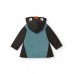 Boys raincoat with guitar design and monster hood 