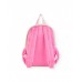 Pink children’s backpack with swan print 