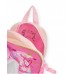Pink children’s backpack with swan print 