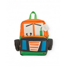 Multicolour boys’ backpack with truck print