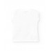 White girl's T-shirt with a nautical print and the phrase "Sea Colors" 