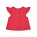 Girl's outfit with red whale t-shirt and blue jeans 