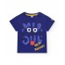 Boy's set with blue t-shirt and yellow shorts 
