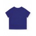 Boy's set with coconut t-shirt and green Bermuda shorts 
