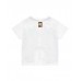 Boy's set with tiger t-shirt and brown Bermuda shorts 