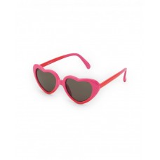 Pink heart-shaped sunglasses for girls