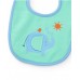 Pack of two bibs for boys tropical summer collection