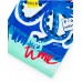 Blue children's towel with octopus design 