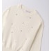 SARABANDA WHITE SWEATSHIRT FOR GIRLS SARABANDA WHITE SWEATSHIRT FOR GIRLS