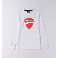 WHITE T-SHIRT DUCATI WHITE T-SHIRT DUCATI