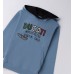 DUCATI BLUE PETROL HOODIE DUCATI BLUE PETROL HOODIE