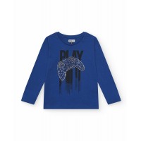 LONG SLEEVE T-SHIRT JOYSTICK INTERGALACTIC FUN HOUSE LONG SLEEVE T-SHIRT JOYSTICK INTERGALACTIC FUN HOUSE