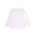 Boys white long-sleeved T-shirt with biker dog print 