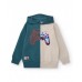 Two-tone boys set with hoodie and video game print Two-tone boys set with hoodie and video game print
