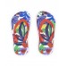 Red flip flops for girl Rockin The Jungle collection 